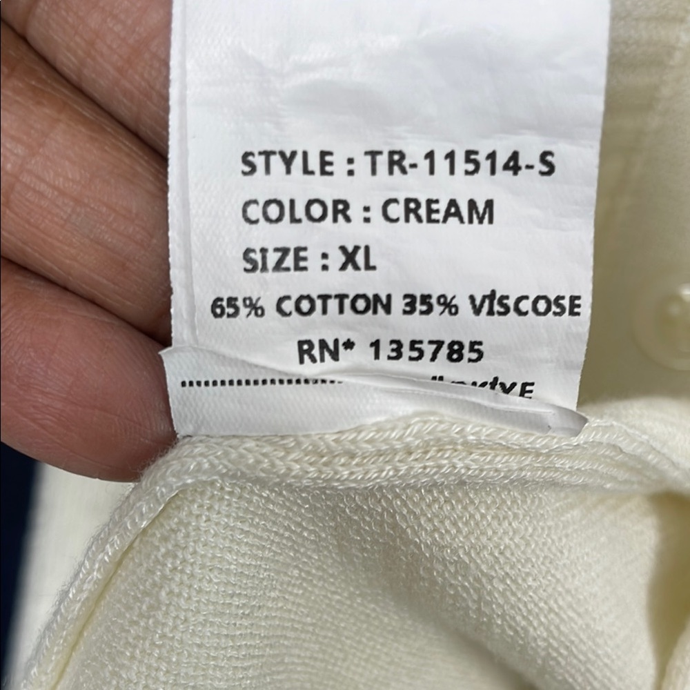 TR Tailored Recreation Old Money Men XL Preppy Striped Short Sleeve Knit Shirt - Picture 7 of 8